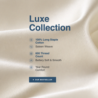 Piping Luxe Duvet Cover | 600 Thread Count