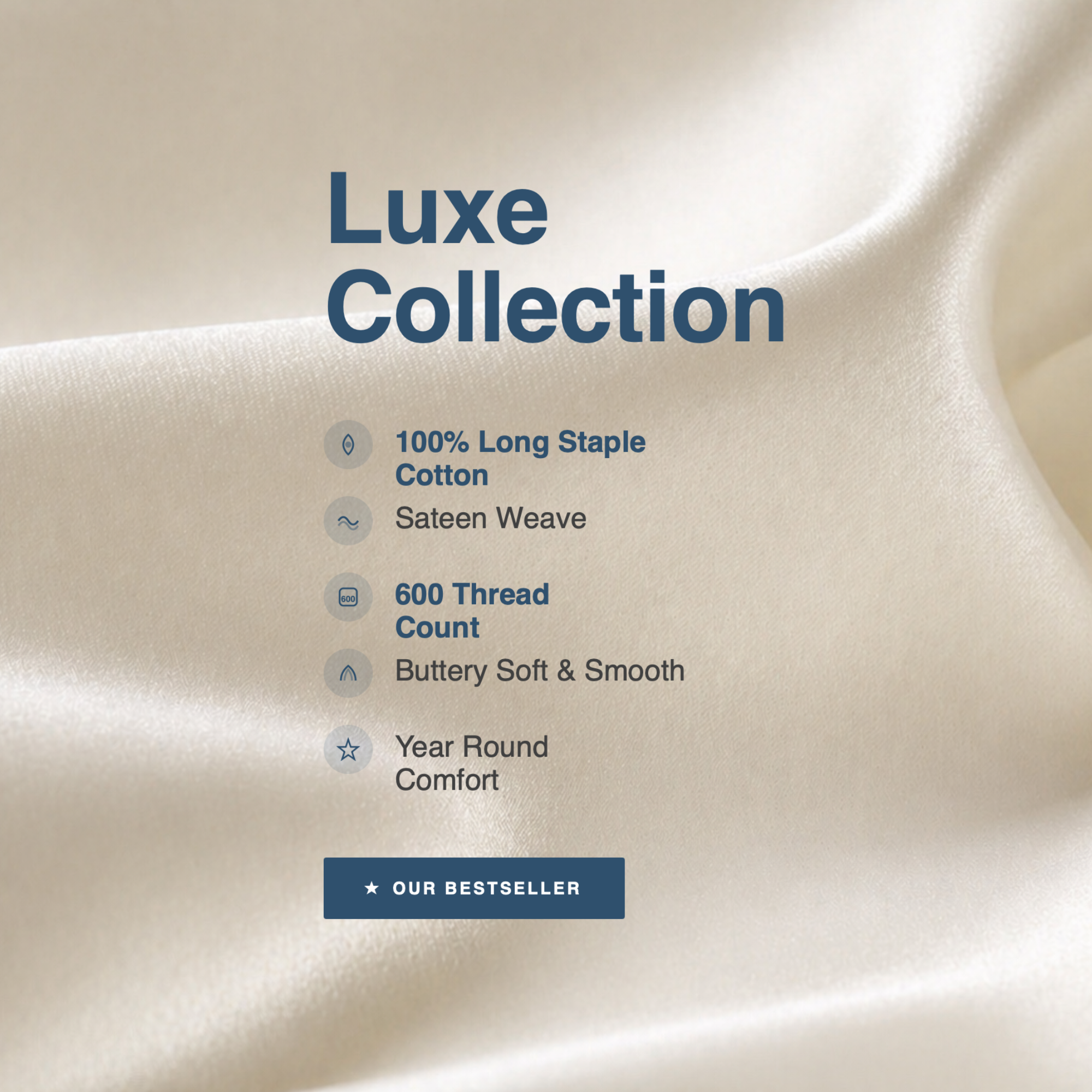 Piping Luxe Duvet Cover | 600 Thread Count
