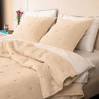 Cloud Cotton Gauze Quilted Bed Cover