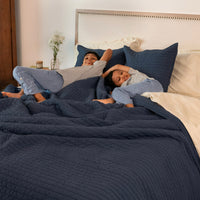 Cambric Cotton Quilted Shams