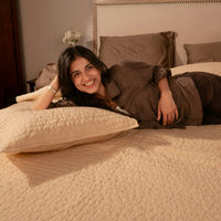 Cambric Cotton Quilted Shams