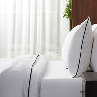 Piping Hotel Sheet Set | 300 Thread Count