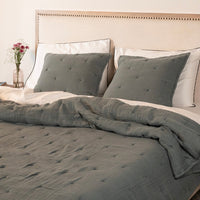 Cloud Cotton Gauze Quilted Bed Cover