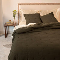 Cloud Cotton Gauze Quilted Bed Cover