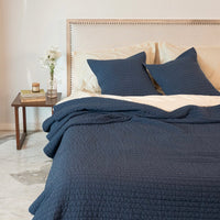 Cambric Cotton Quilted Bed Cover