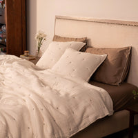 Cloud Cotton Gauze Quilted Shams