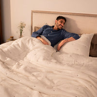 Cloud Cotton Gauze Quilted Bed Cover