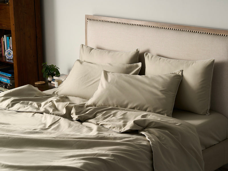 Piping Luxe Sheet Set | 600 Thread Count