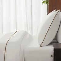Piping Luxe Sheet Set | 600 Thread Count