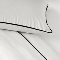 Piping Luxe Sheet Set | 600 Thread Count