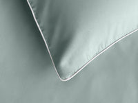 Piping Hotel Percale Duvet Cover Set