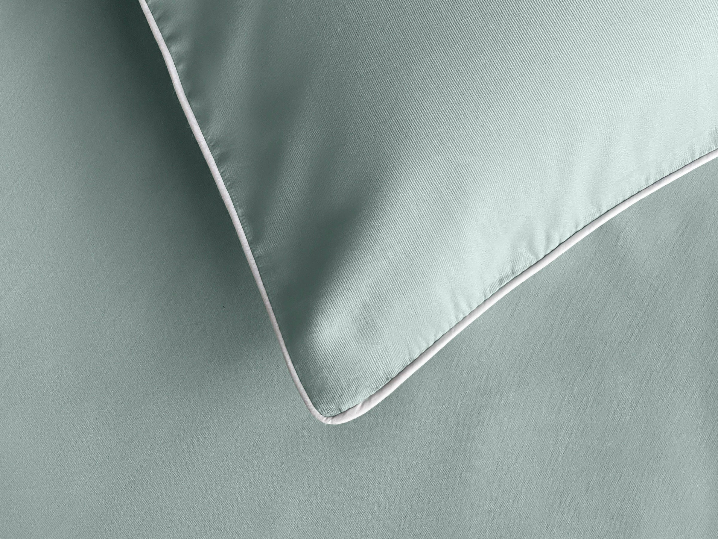 Piping Hotel Percale Duvet Cover Set