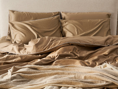 Piping Luxe Pillowcases | 600 Thread Count