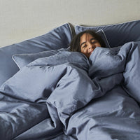Piping Hotel Duvet Cover | 300 Thread Count