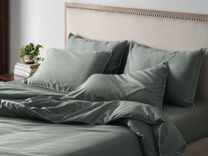 Piping Luxe Sheet Set | 600 Thread Count