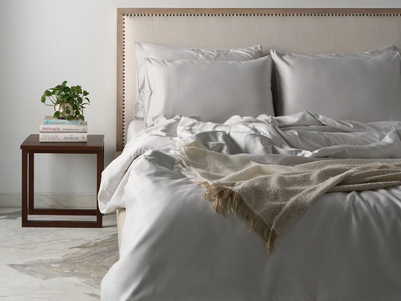 Piping Luxe Duvet Cover Set | 600 Thread Count