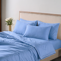 Piping Luxe Duvet Cover | 600 Thread Count