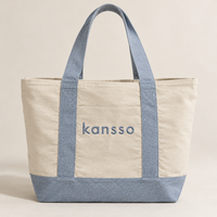 Powder Blue - Embroidered