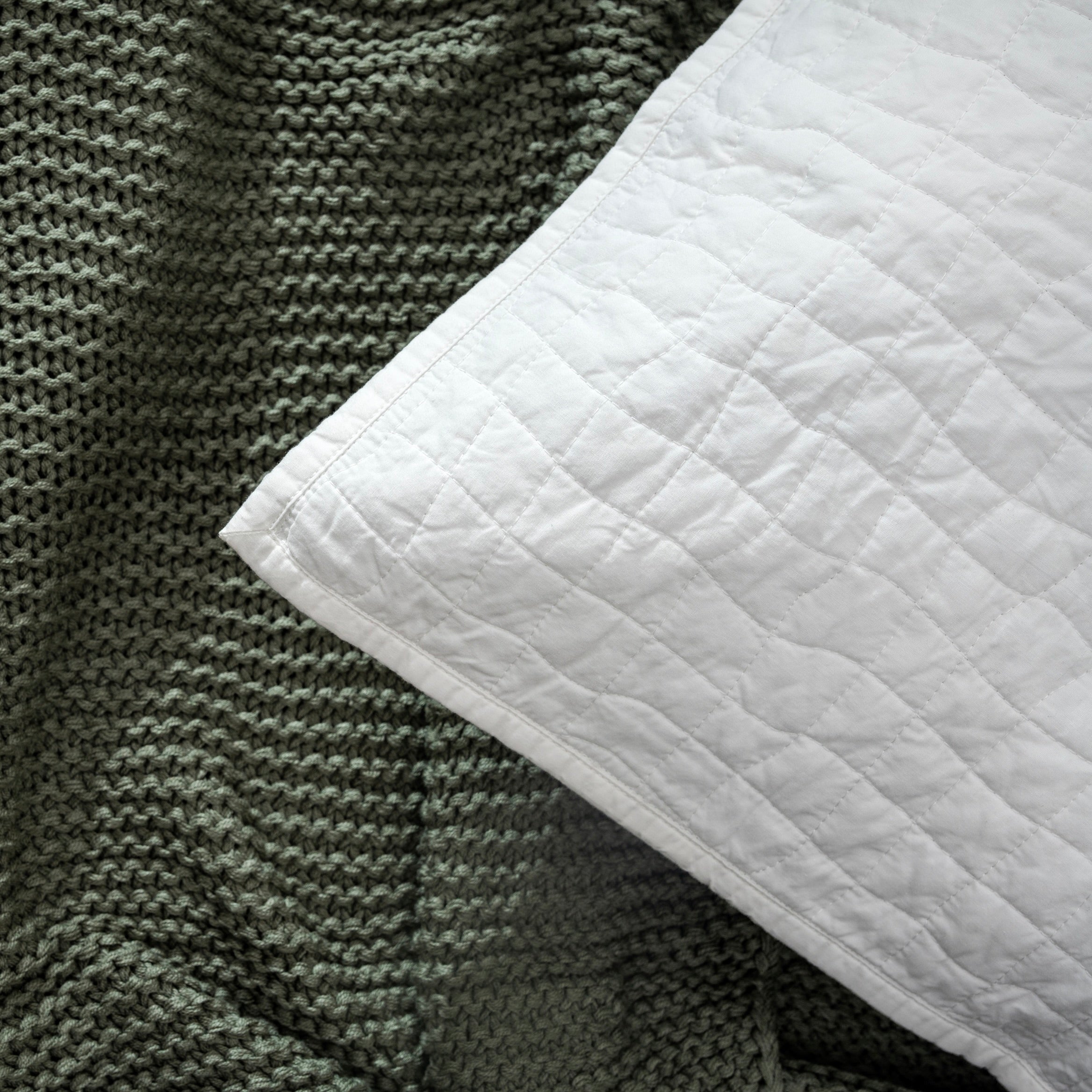 Organic Cotton Quilted Shams