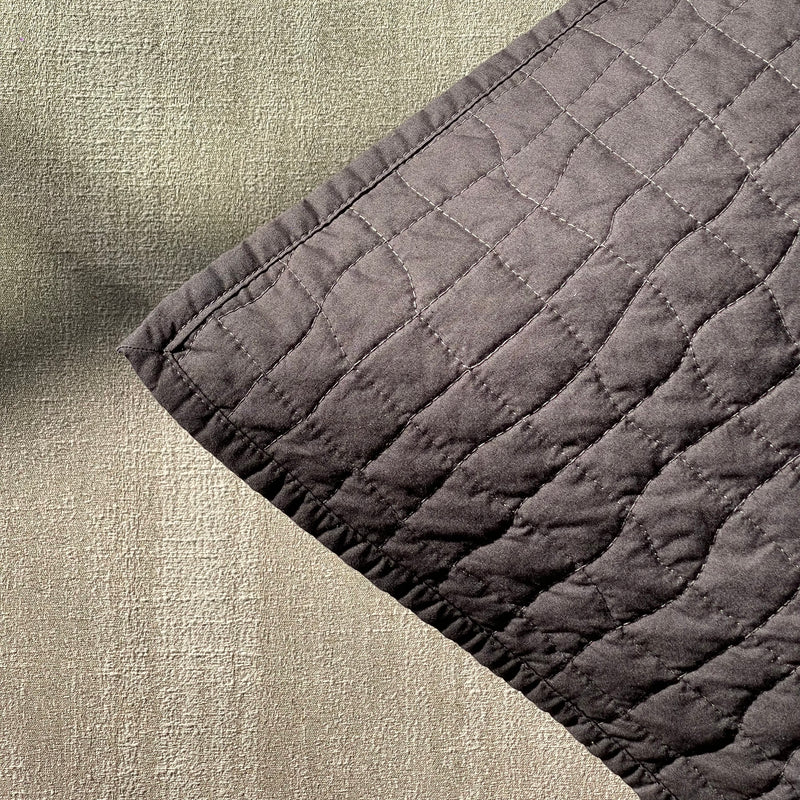 Organic Cotton Quilted Shams