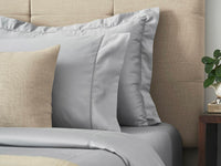 Picoting Luxe Duvet Cover Set | 600 Thread Count